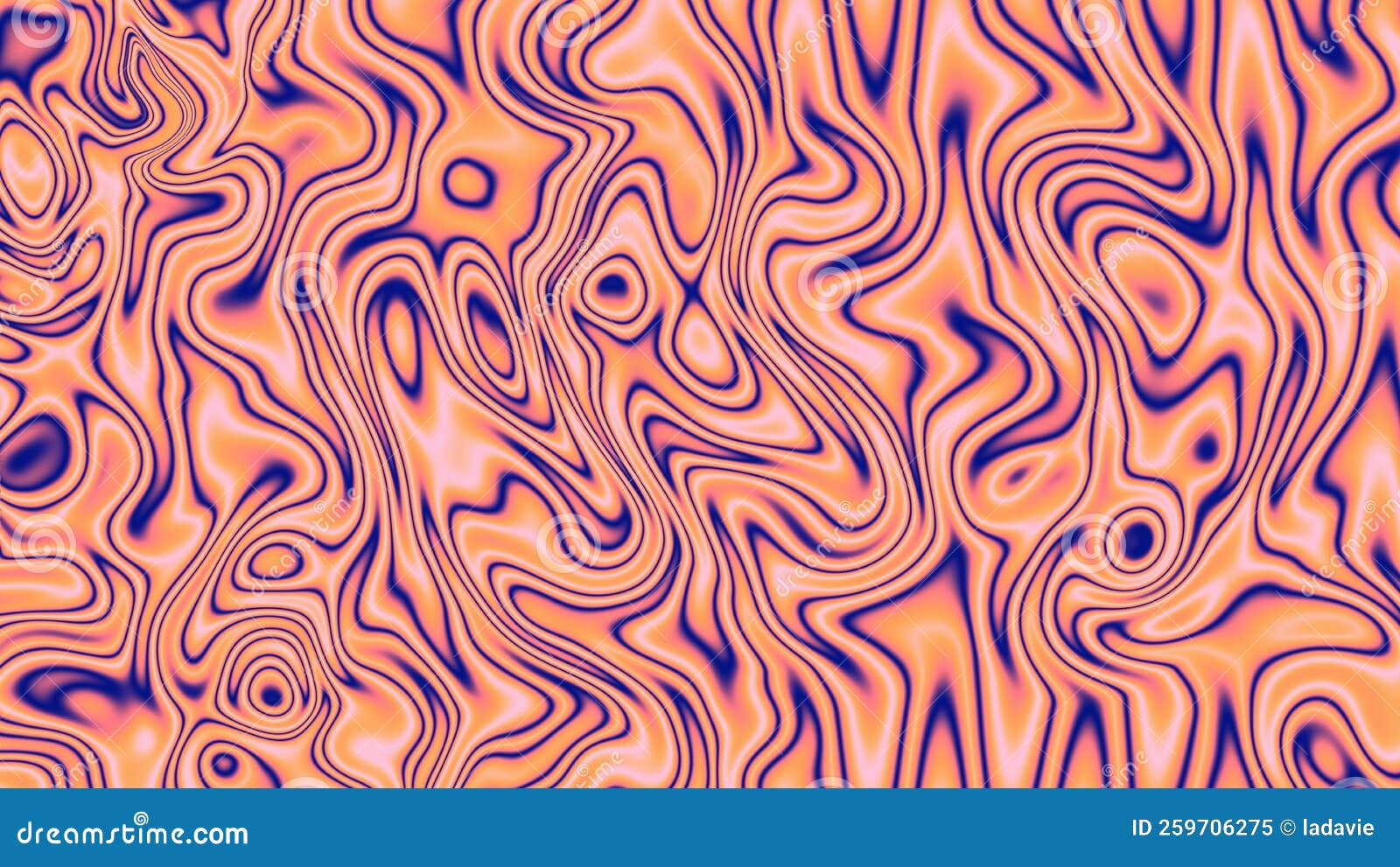 Liquid Abstract Swirl Texture Background Stock Illustration