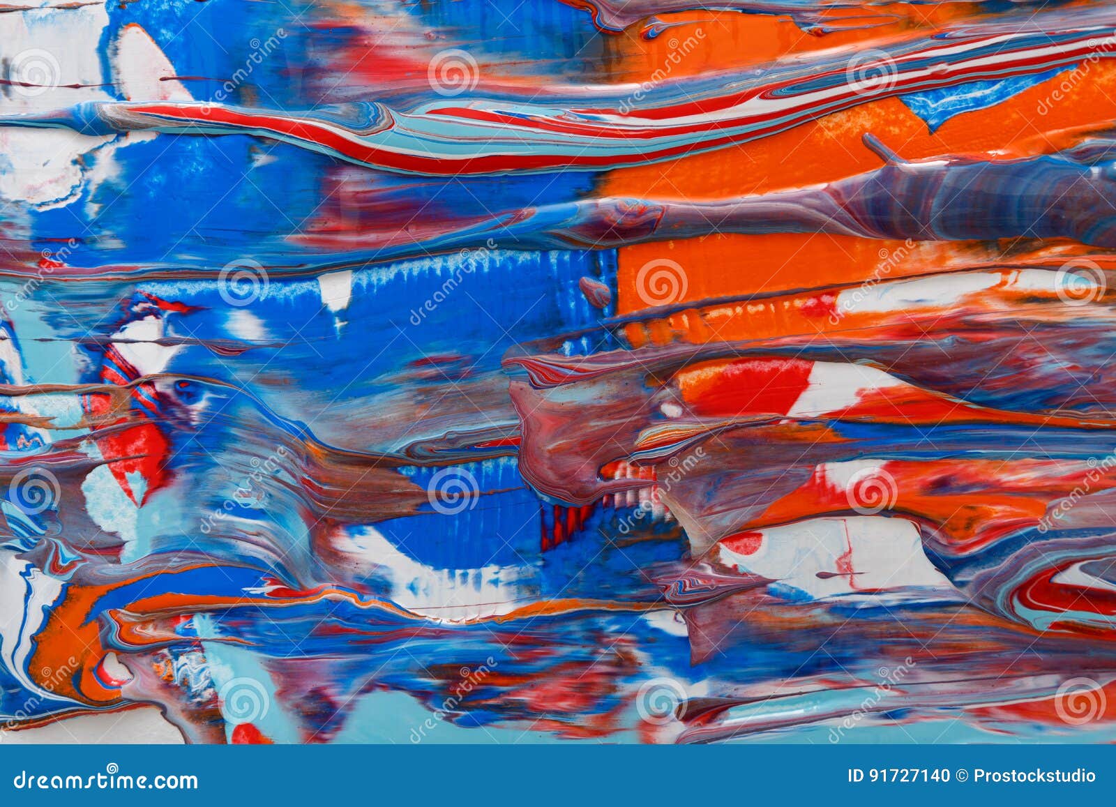 Liquid Acrylic Paint Background Fluid Painting Abstract Texture