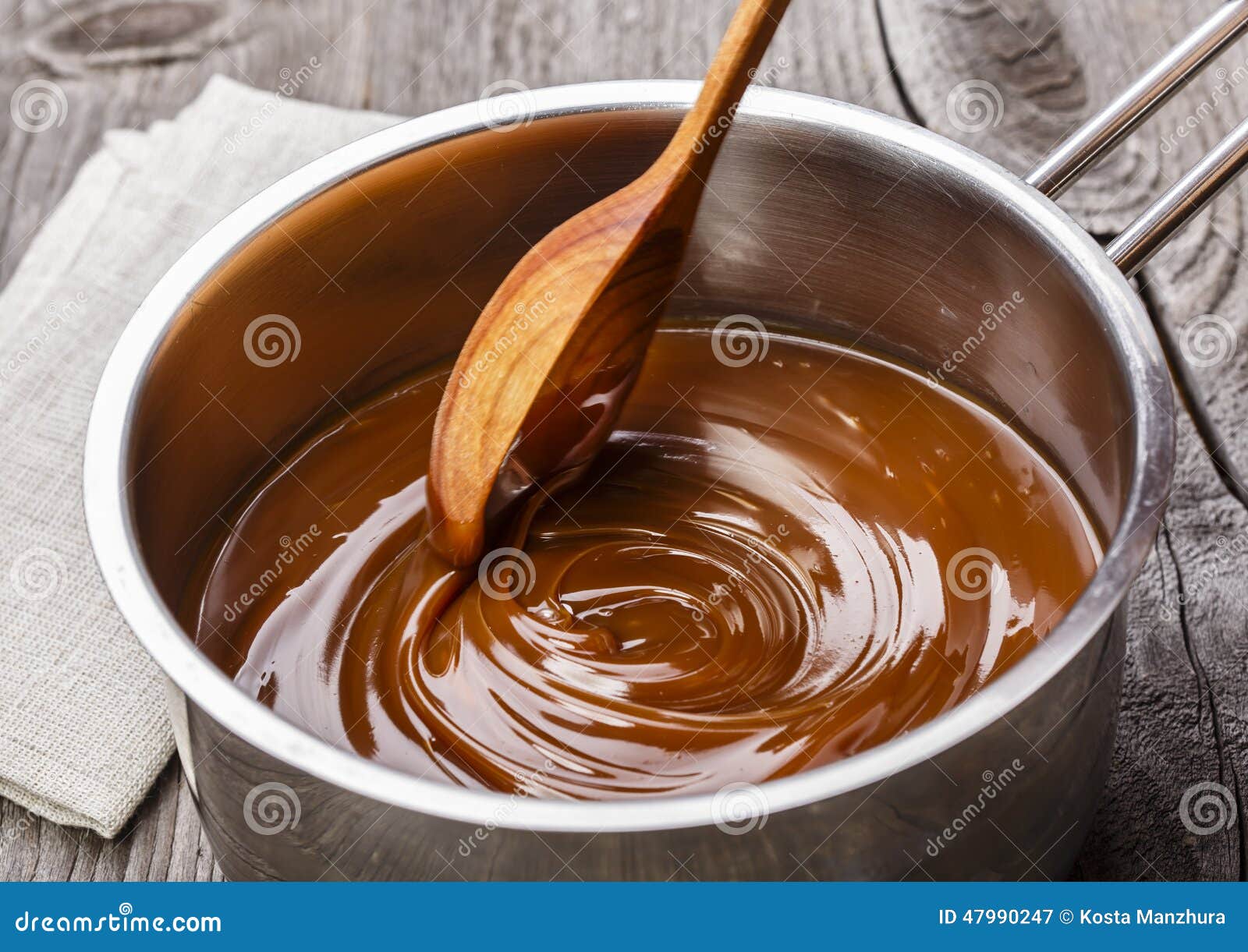 Liquid caramel stock image. Image of candy, dessert, caramel 47990247