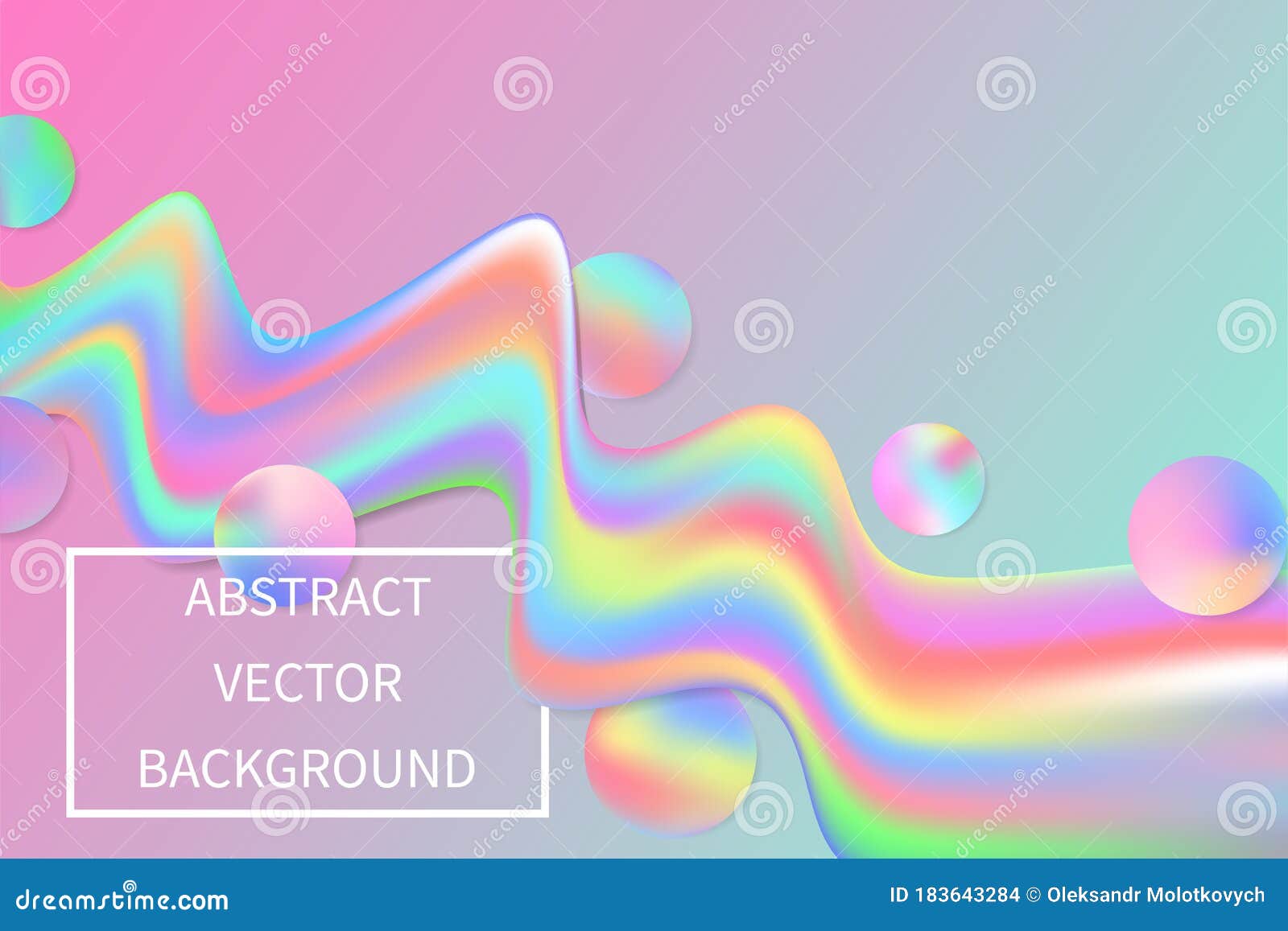 liquid color background . holograme gradient s composition. futuristic  posters. .