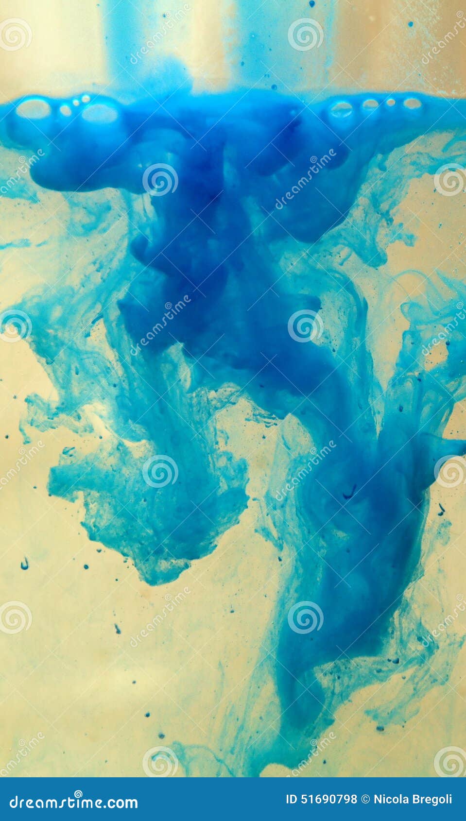 Liquid colors stock photo. Image of organism, water, clouds - 51690798