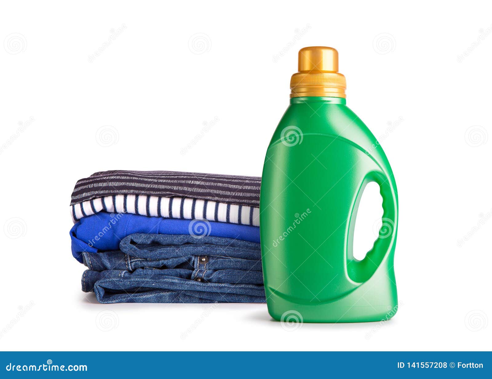 Liquid Laundry Detergent on a White Background Stock Photo Image of