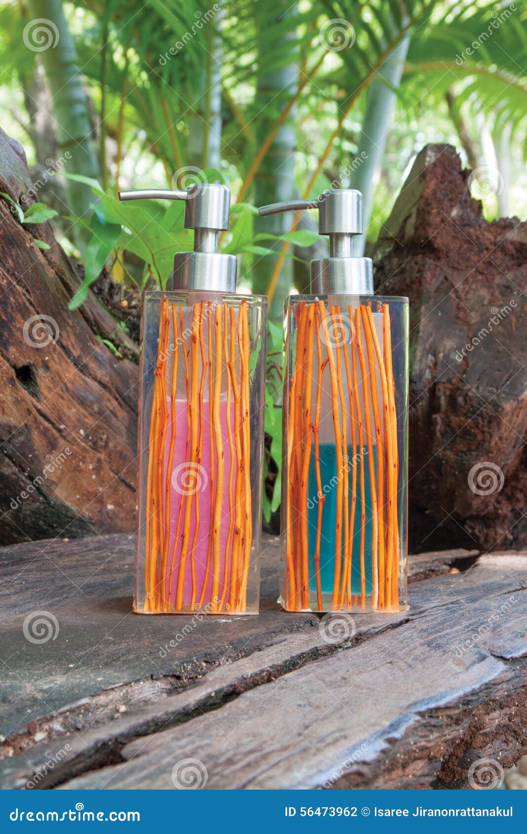 Liquid soap bottles stock photo. Image of pink, bathroom 56473962