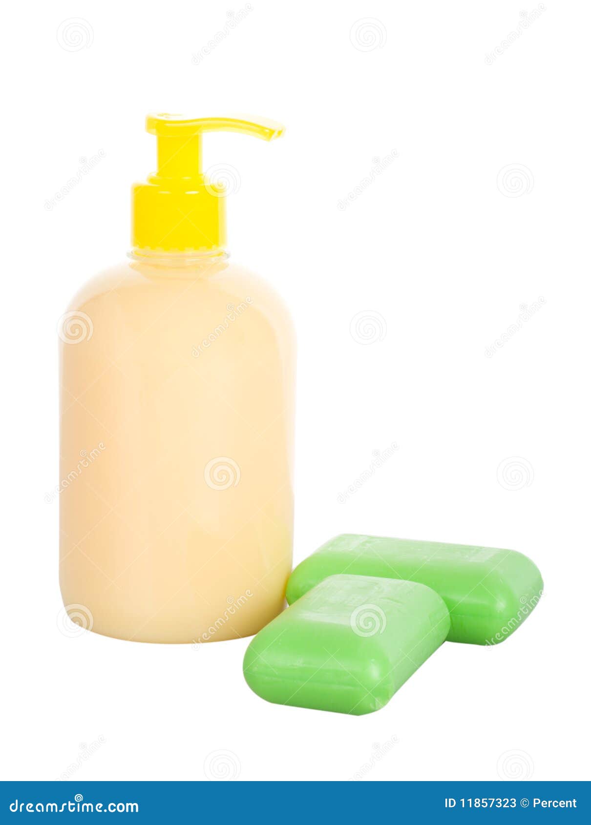 Liquid Soap and Two Bars of Toilet Soap Stock Image Image of macro