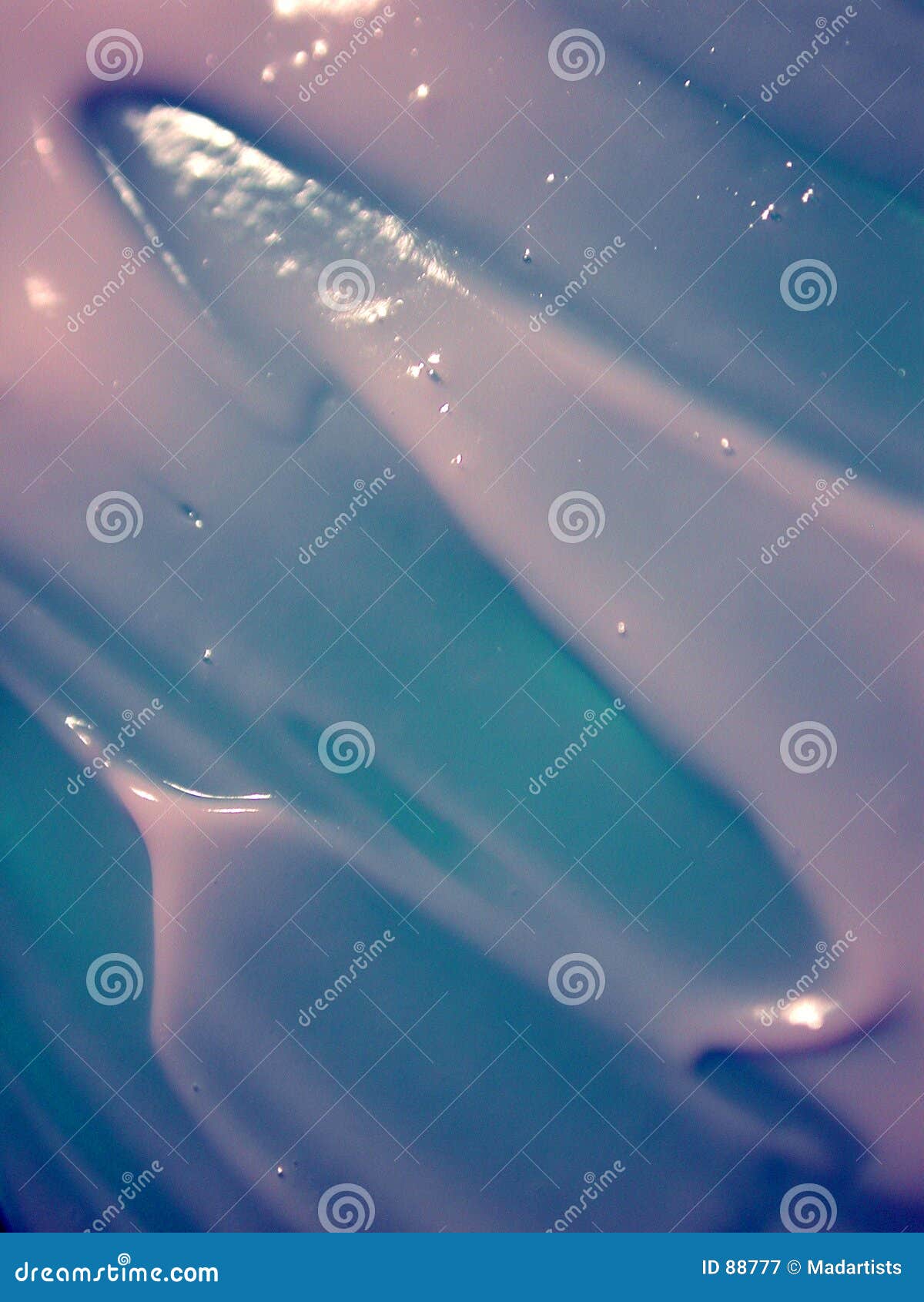 Liquid Textures Creamy Lotion Picture. Image 88777