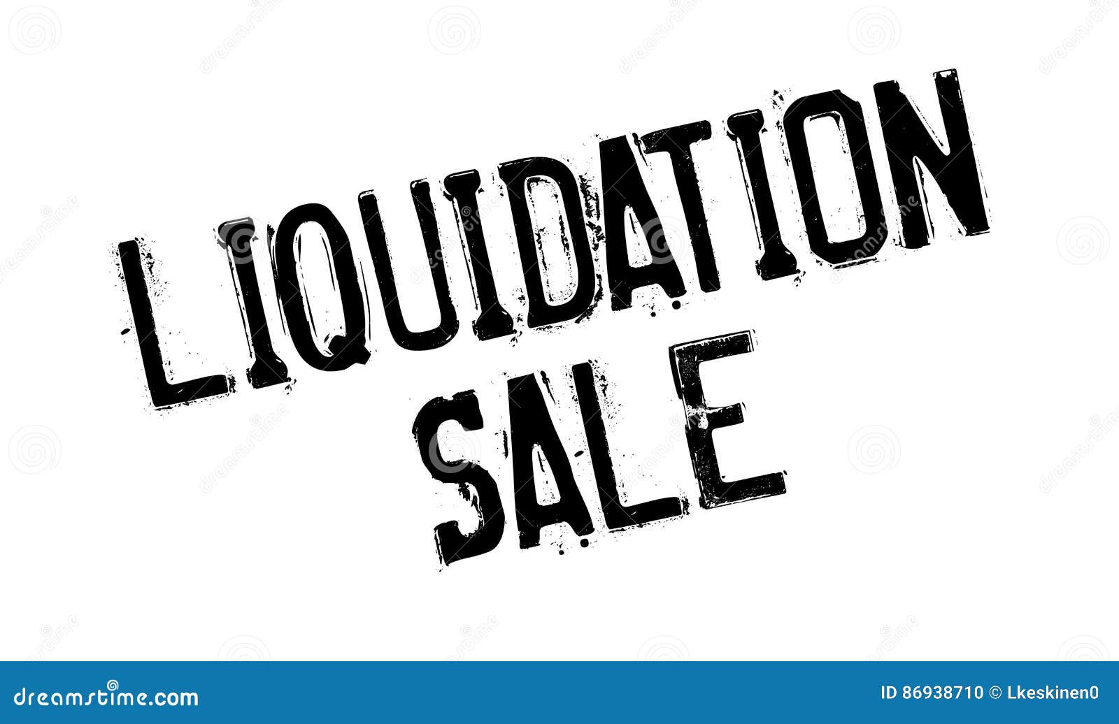 LiquidationsVerkaufsstempel Vektor Abbildung Illustration von