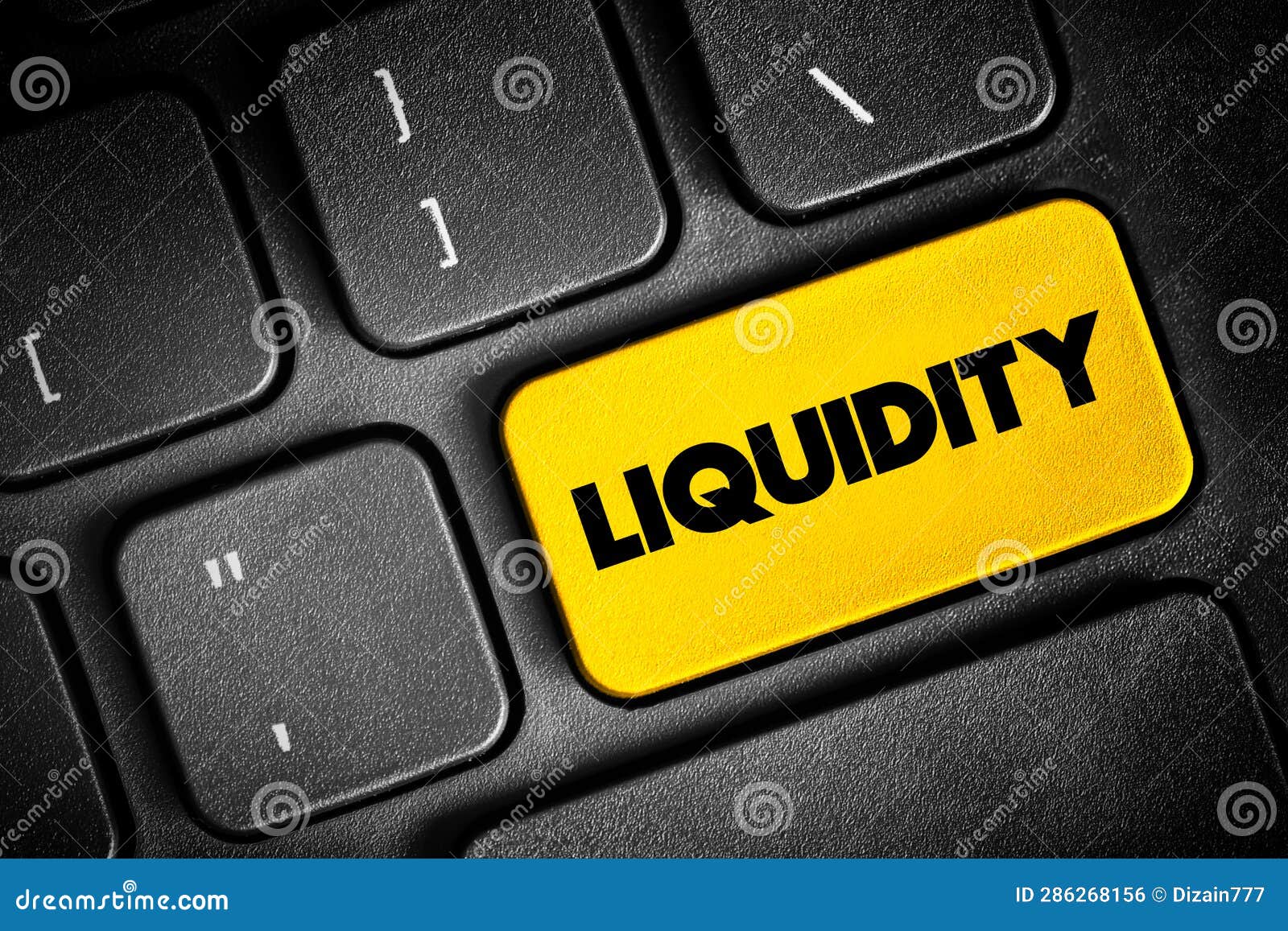 liquidity - efficiency with which an asset or security can be converted into ready cash without affecting its market price, text