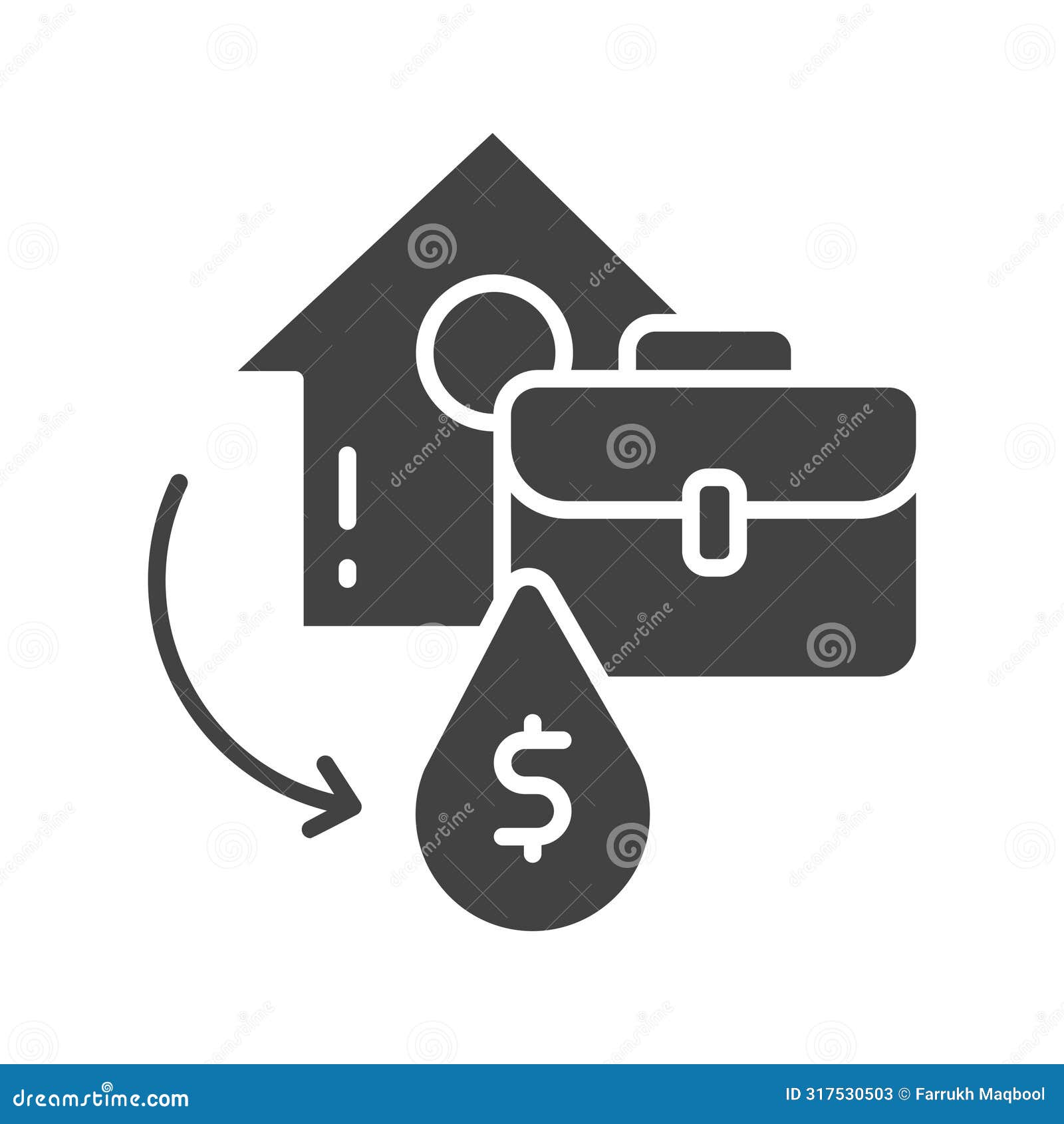 liquidity icon  image.