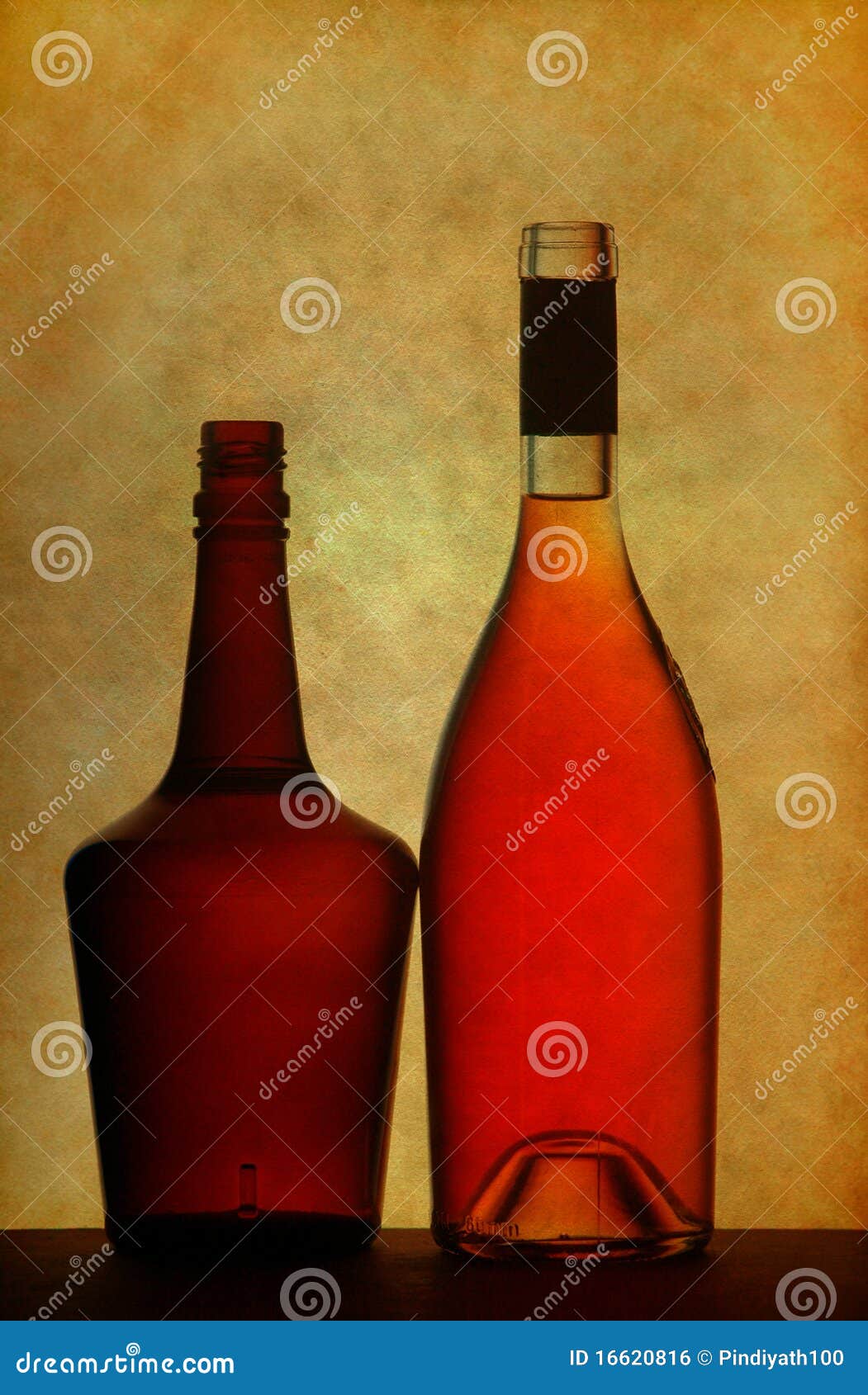 Liquor and wine bottles stock photo. Image of liquor 16620816