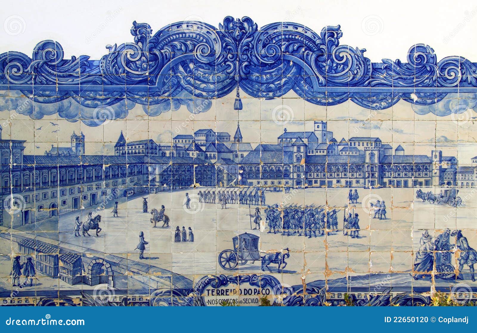 Lisbon Historical Azulejo Ceramic Tiles Stock Photo Image of tile