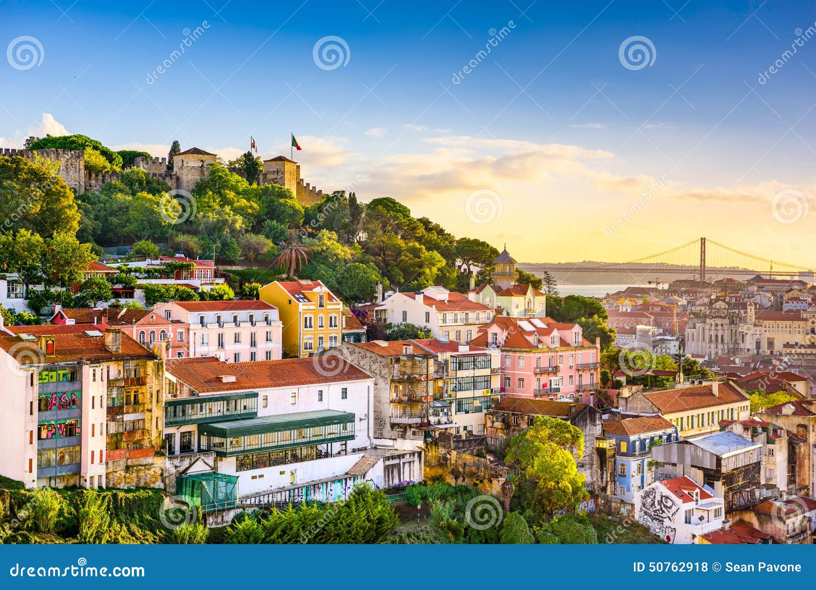 lisbon, portugal skyline