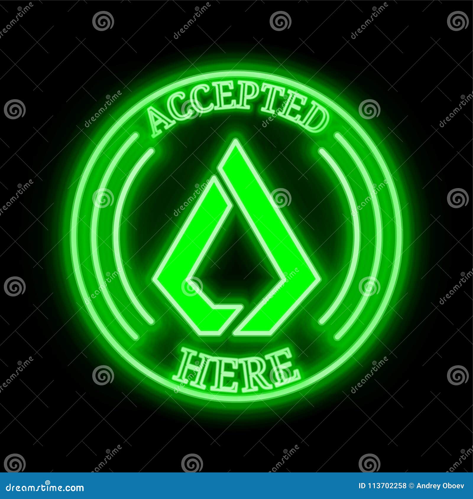 lisk lsk accepted here sign