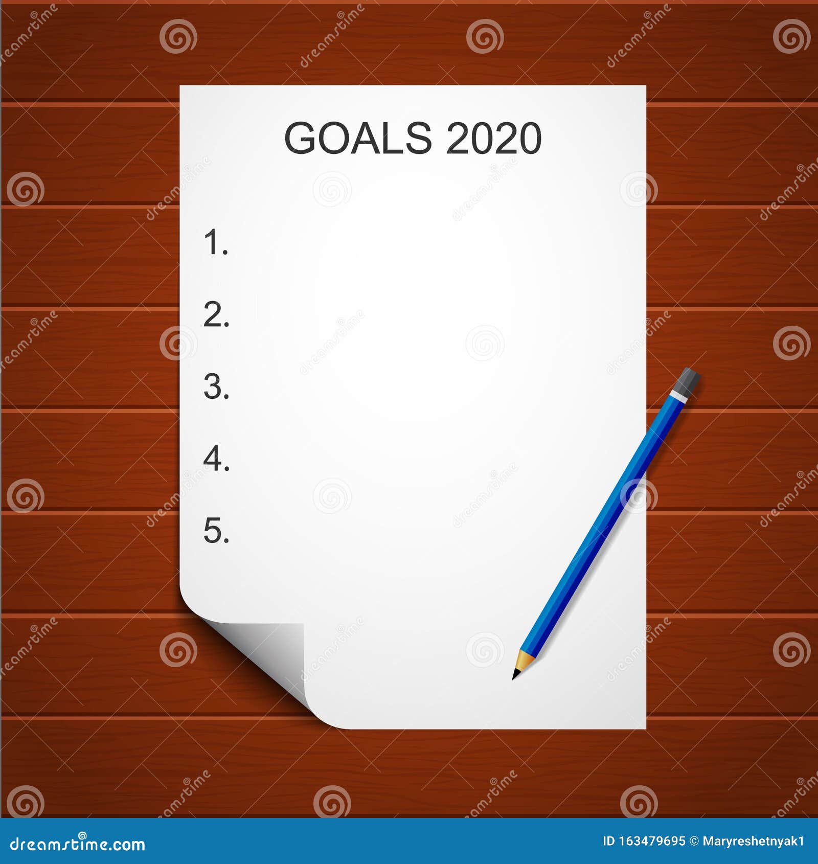 Résolutions Du Nouvel An 2024 Liste D'objectifs 2024 Avec Carnet Sur Fond  En Bois Plan De Résolutions