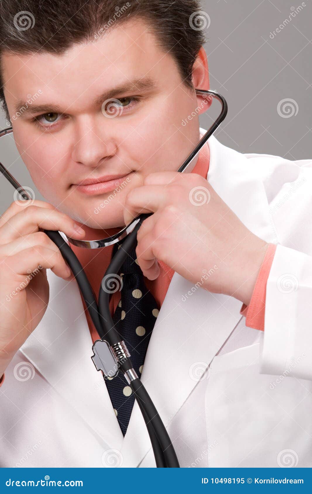 Listen to your heart stock image. Image of patient, handsome 10498195