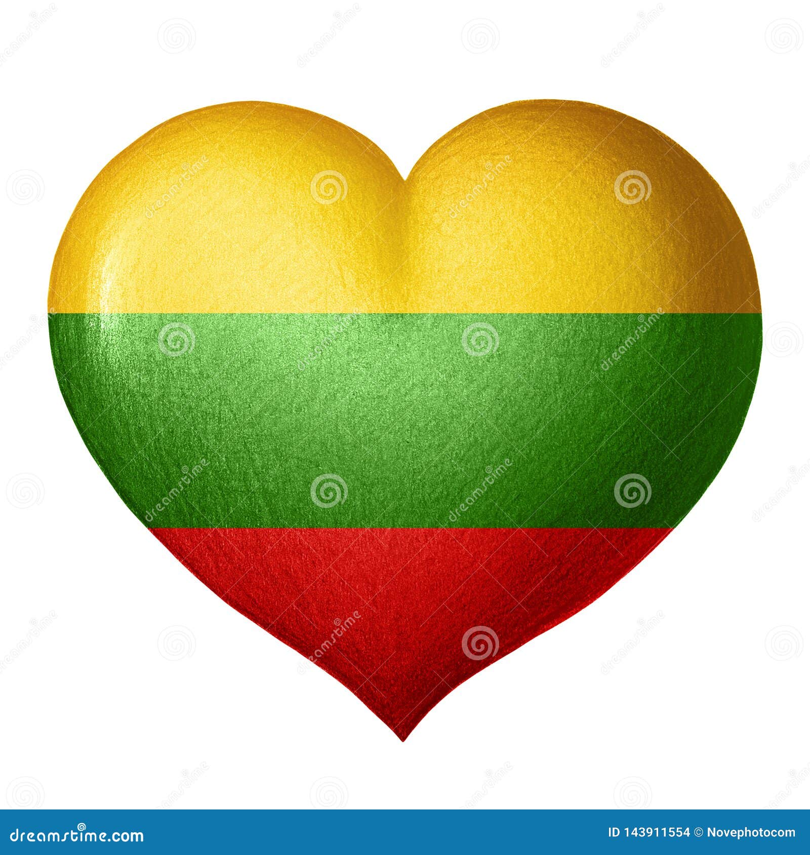 Lithuania Pencil : Flag of Lithuania Inspired Colored ...