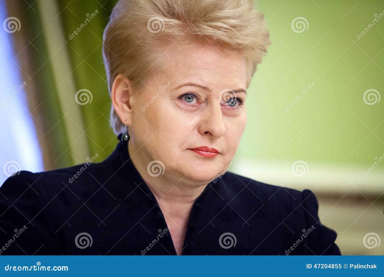 Lithuanian President Dalia Grybauskaite Editorial Image - Image of  european, kyiv: 47204855