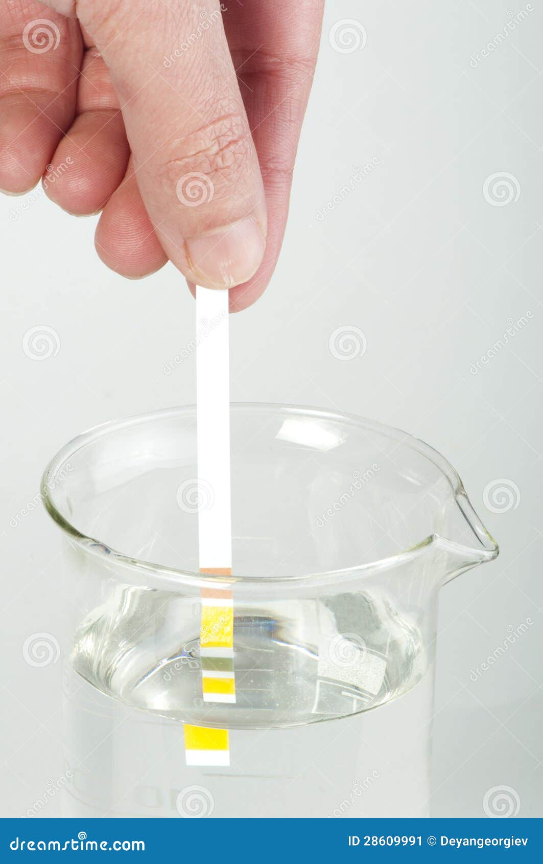 Litmus strips stock image. Image of analyze, medicine 28609991