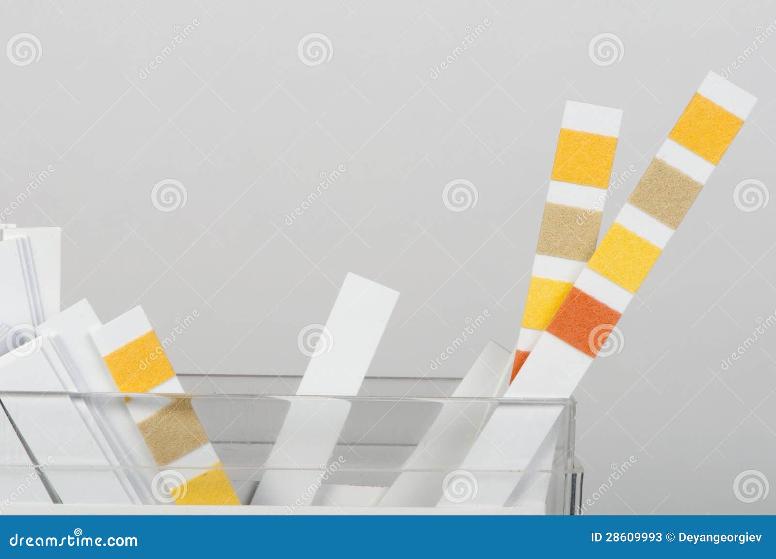 Litmus strips stock image. Image of medical, closeup 28609993