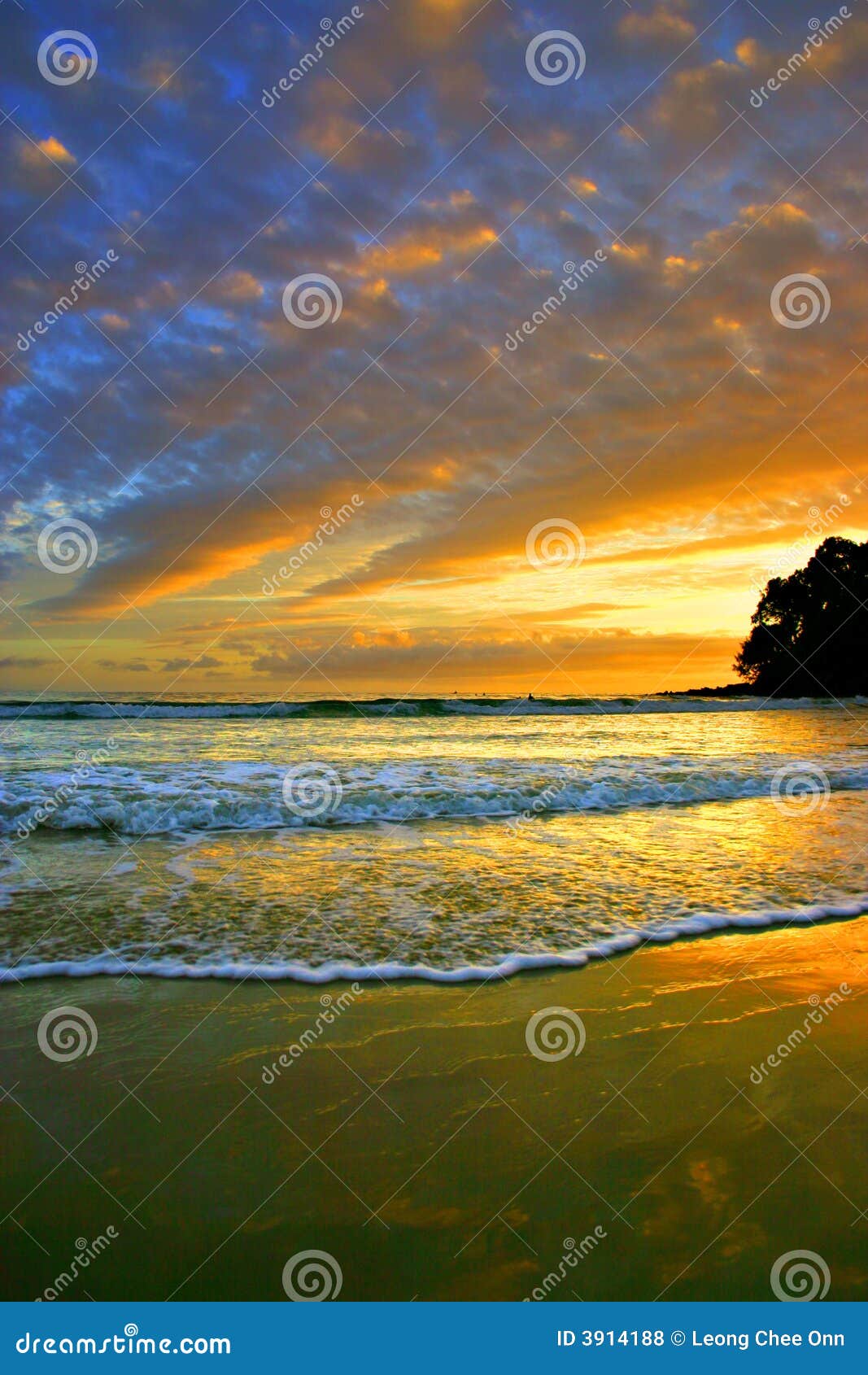 Litorale Del Sole, Australia Fotografia Stock Immagine di romantico