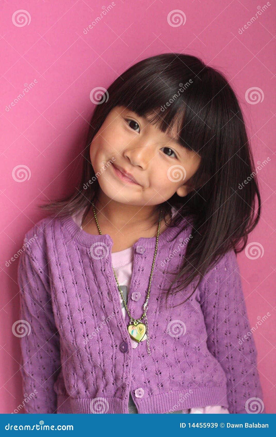 Little Asian Girl Poseing Stock Image Image Of Happy 14
