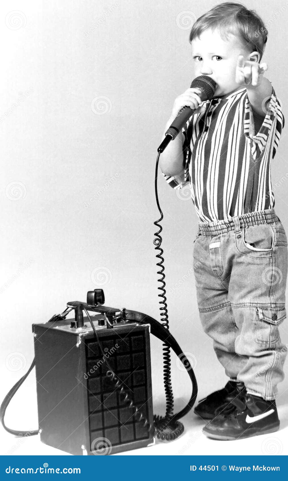 Little Auctioneer stock image. Image of auctions, deal, buyer 44501