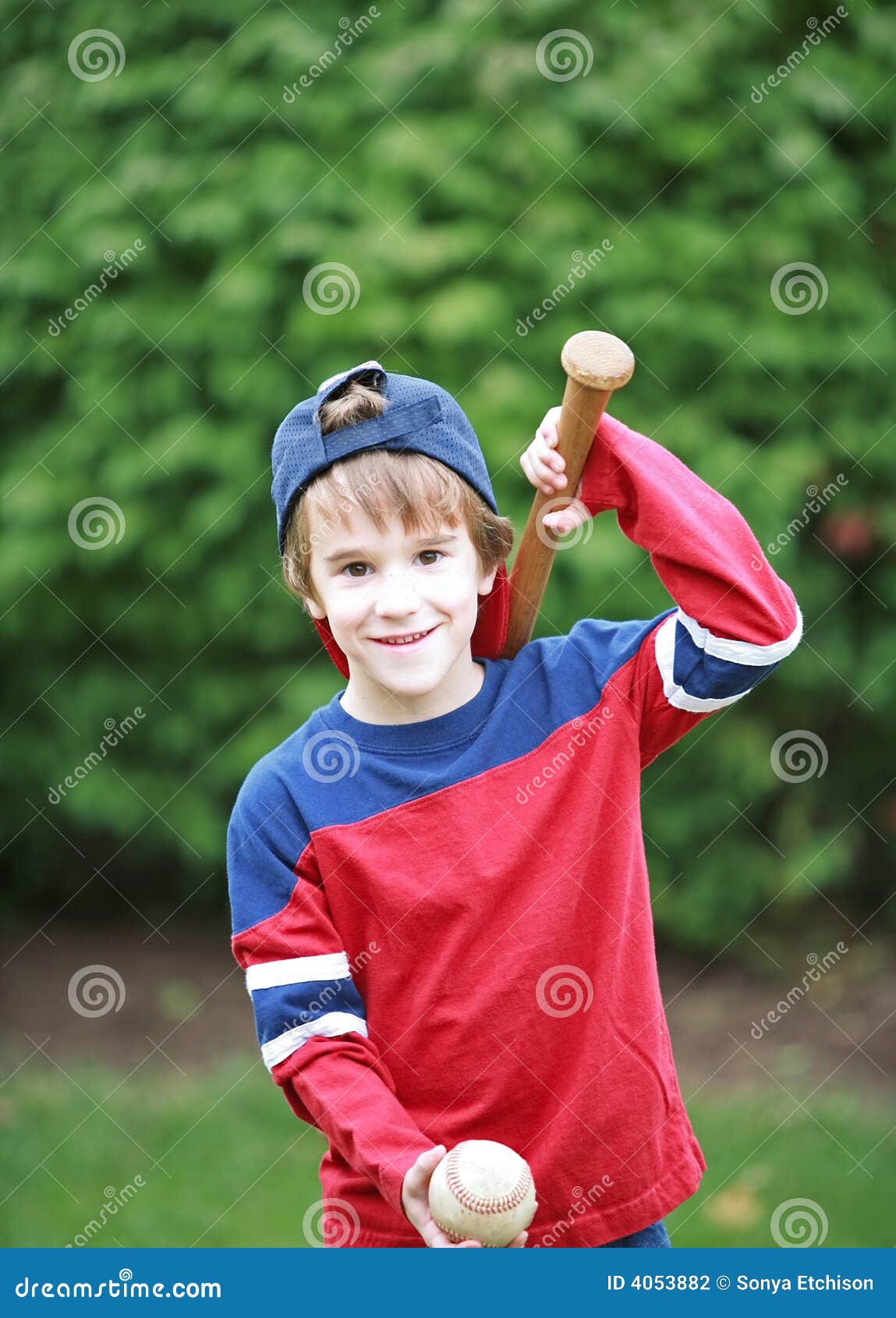 Little Baseball Player stock photo. Image of cute, baseball 4053882