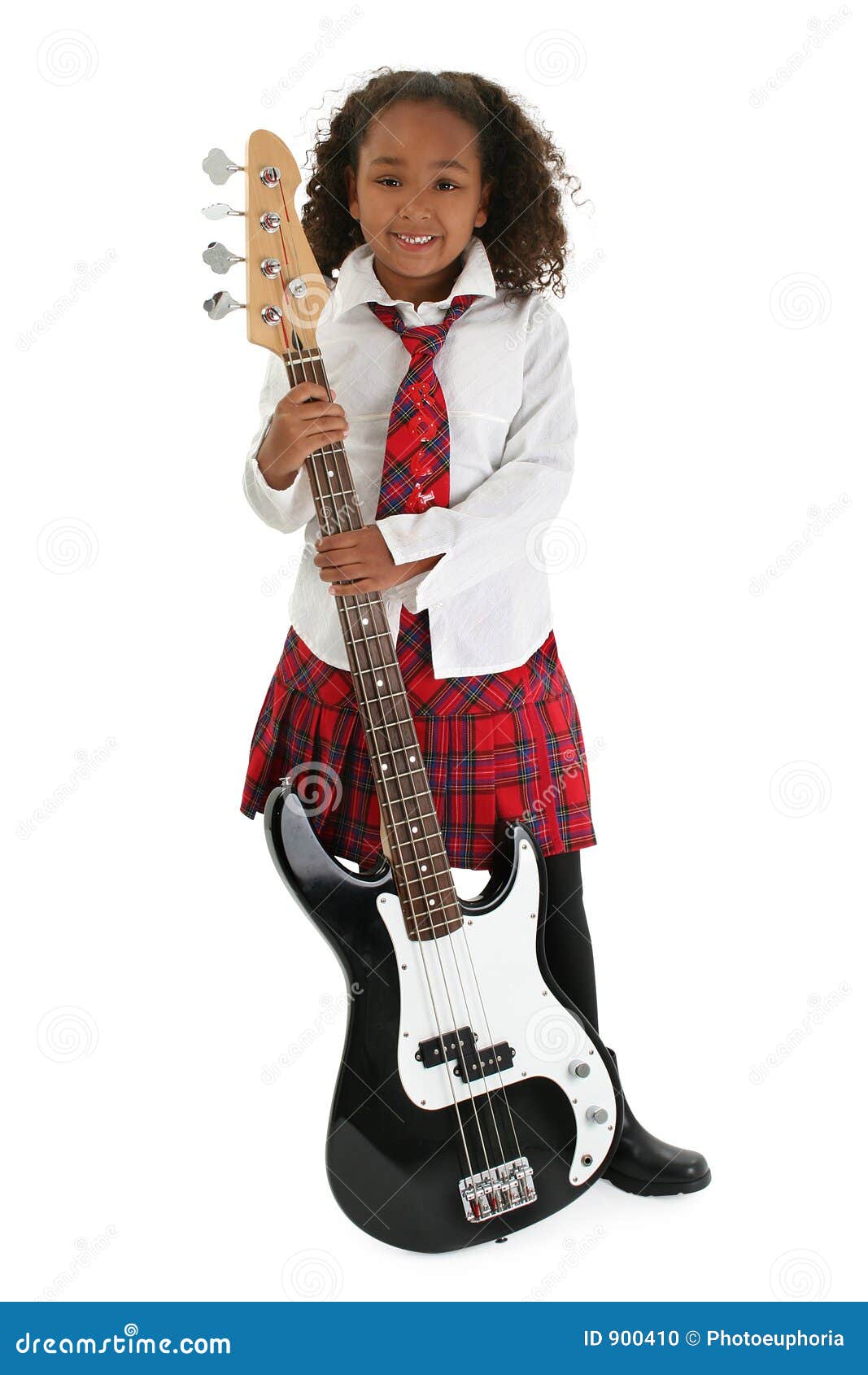 little bass player