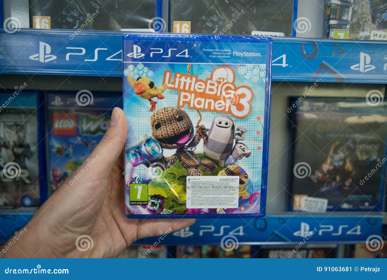 Little big planet 3 editorial photo. Image of playstation - 91063681