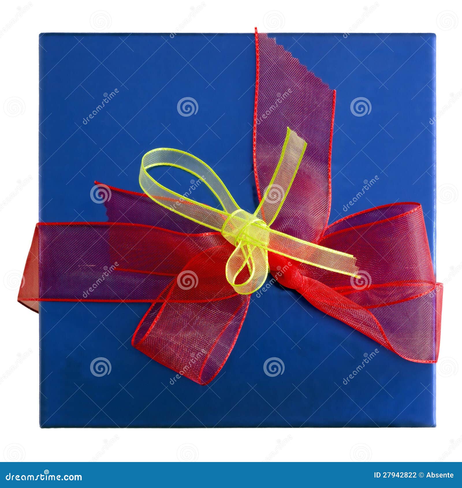 Little Blue Box stock photo. Image of isolated, backgrounds 27942822