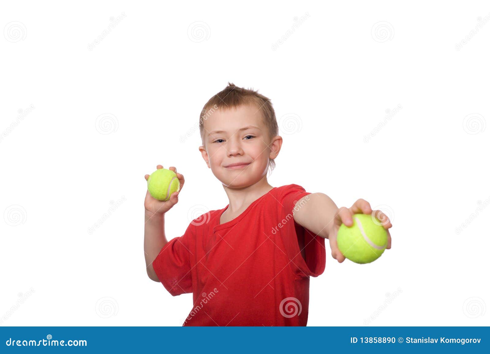 Little Boy with Balls for Tennis Stock Photo Image of tennis, emotion