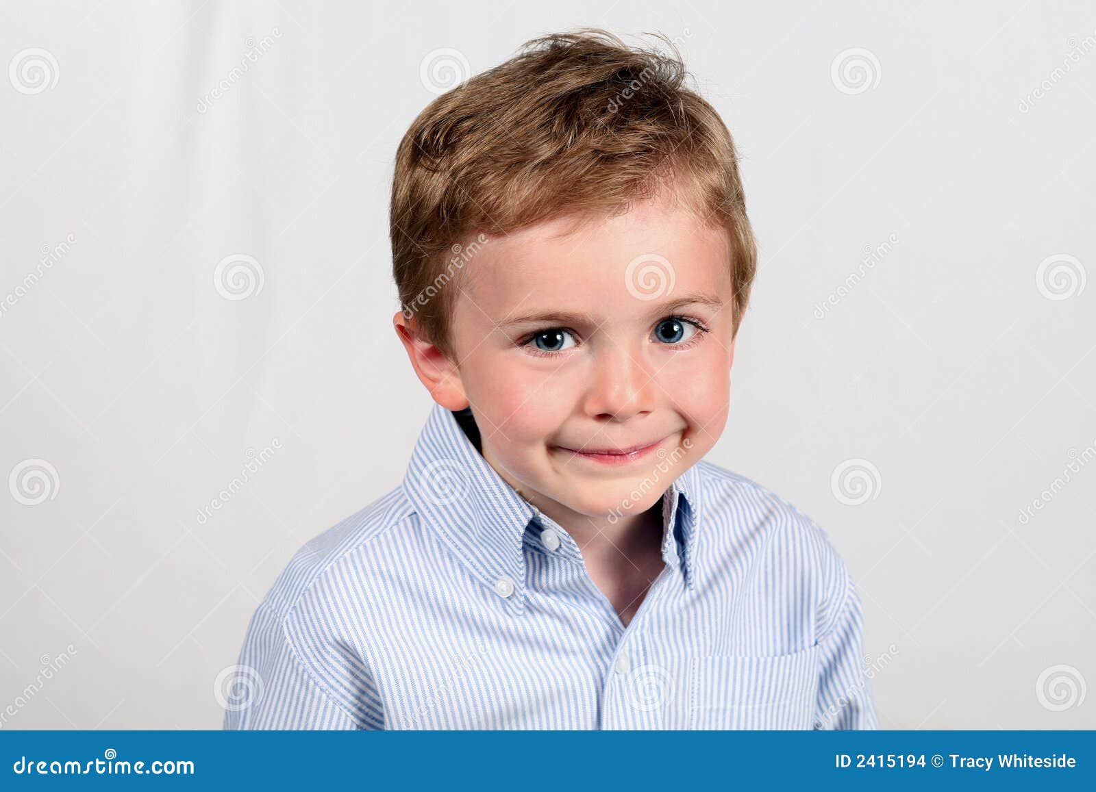 Little Boy Blue stock photo. Image of male, eyes, smile - 2415194
