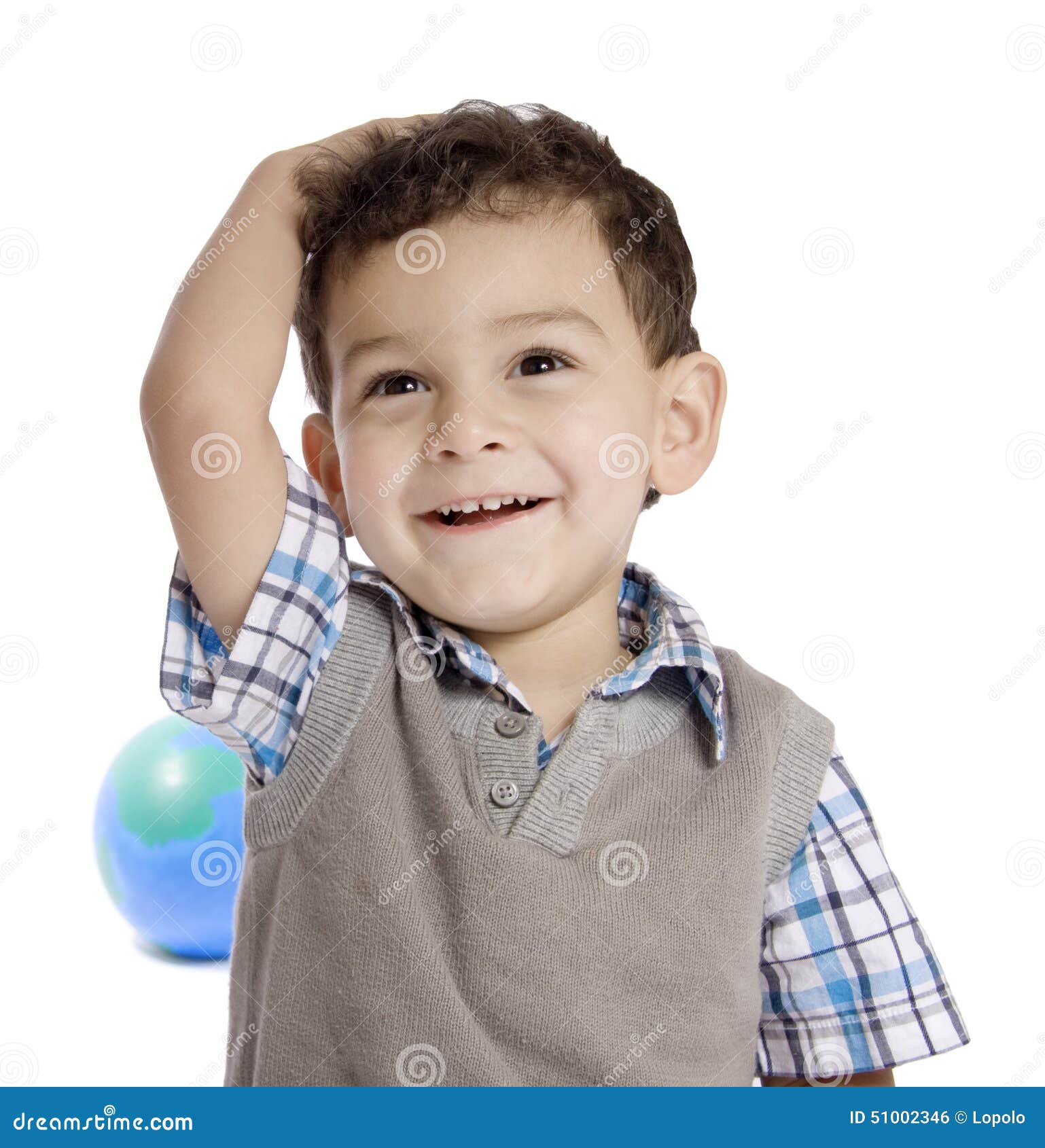 A Little boy earth stock photo. Image of white, earth - 51002346