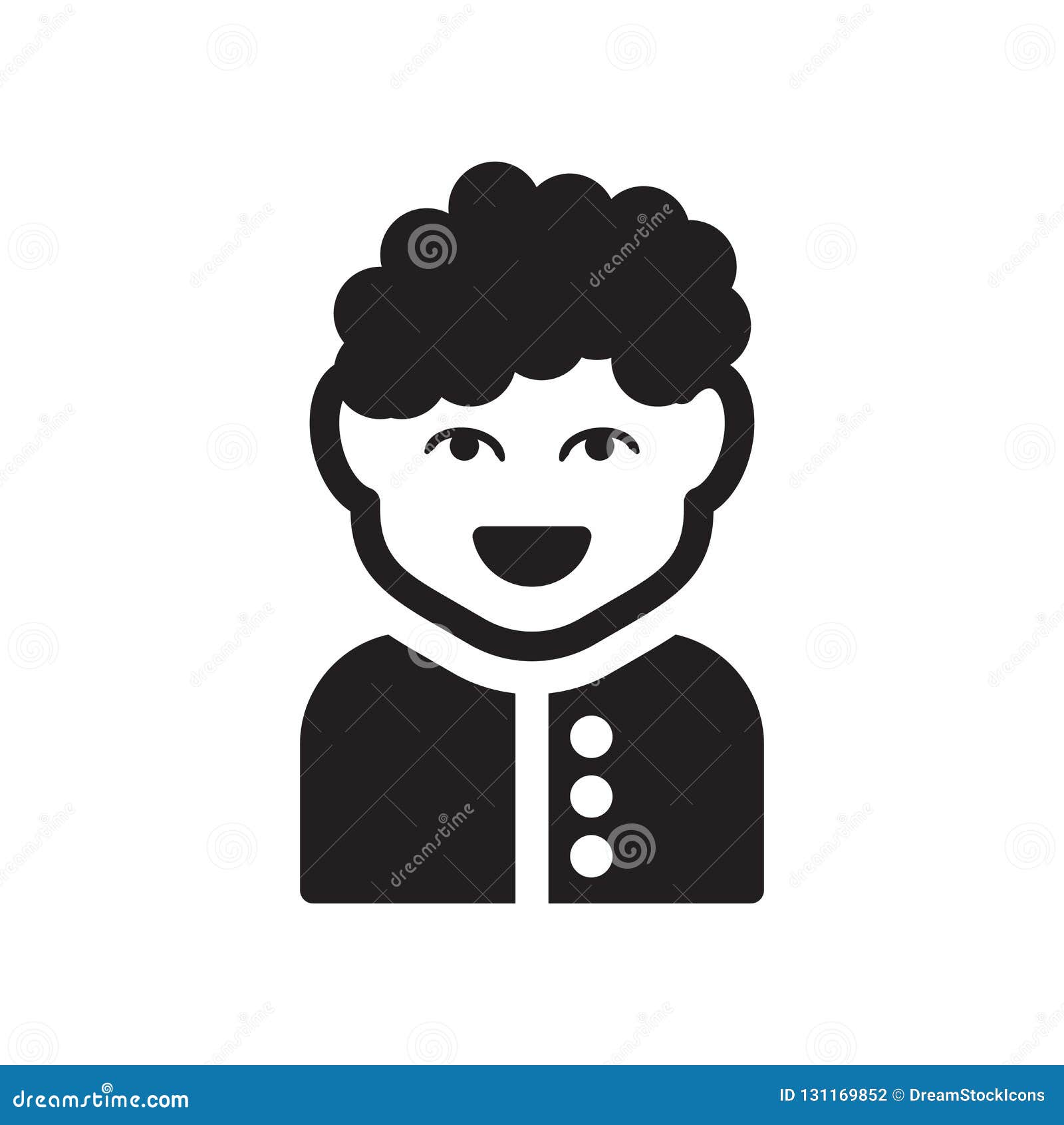 Download Little Boy Face Icon. Trendy Little Boy Face Logo Concept ...