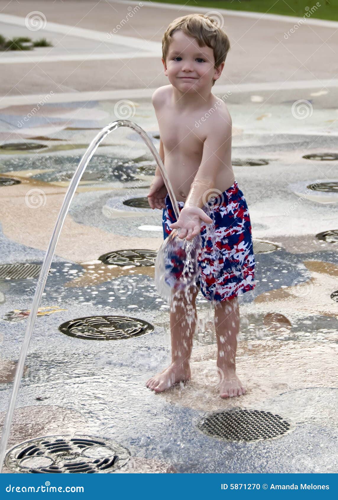 Little boy fountain stock photo. Image of fountain, youth 5871270