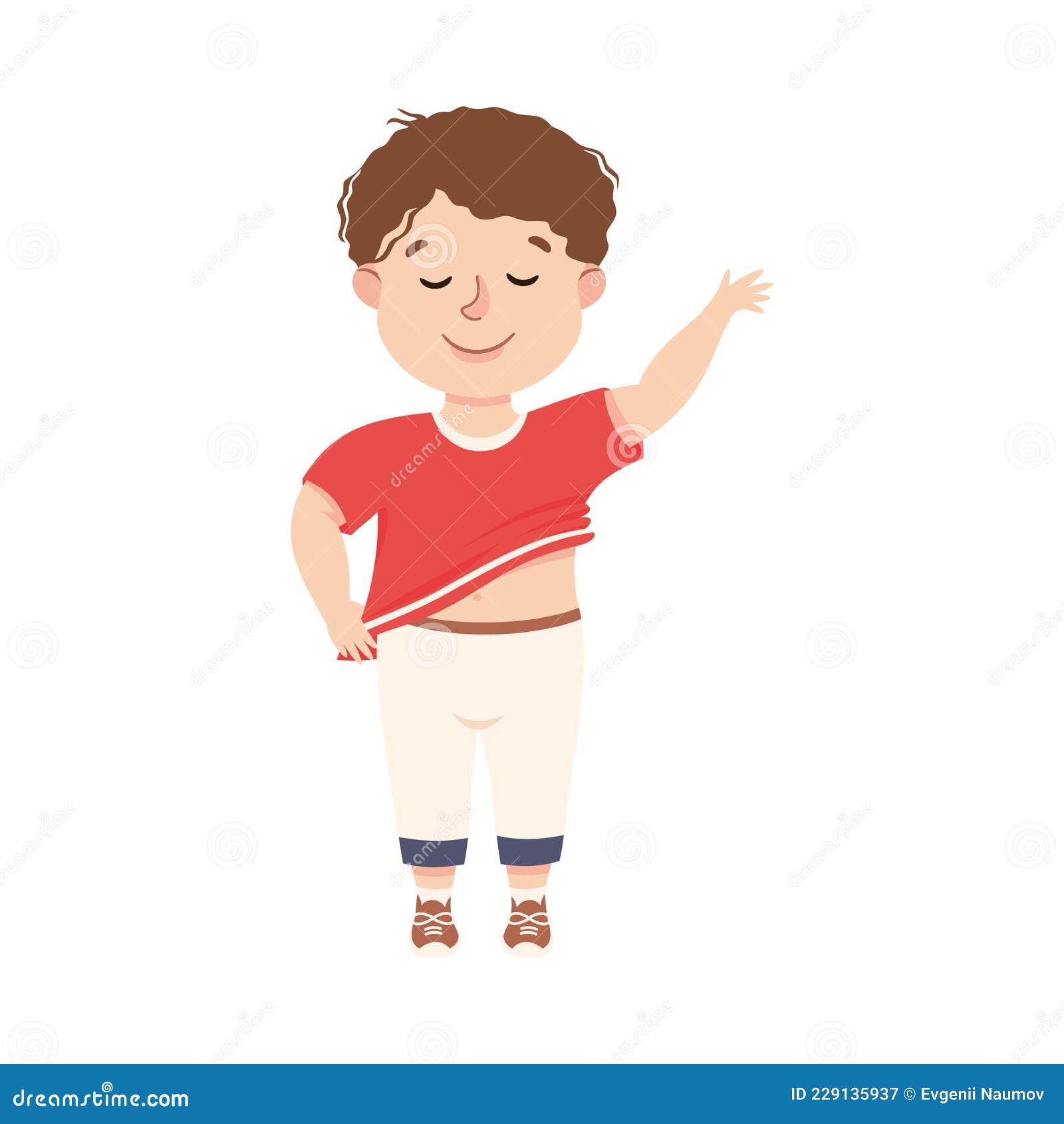 Clipart Getting Dressed