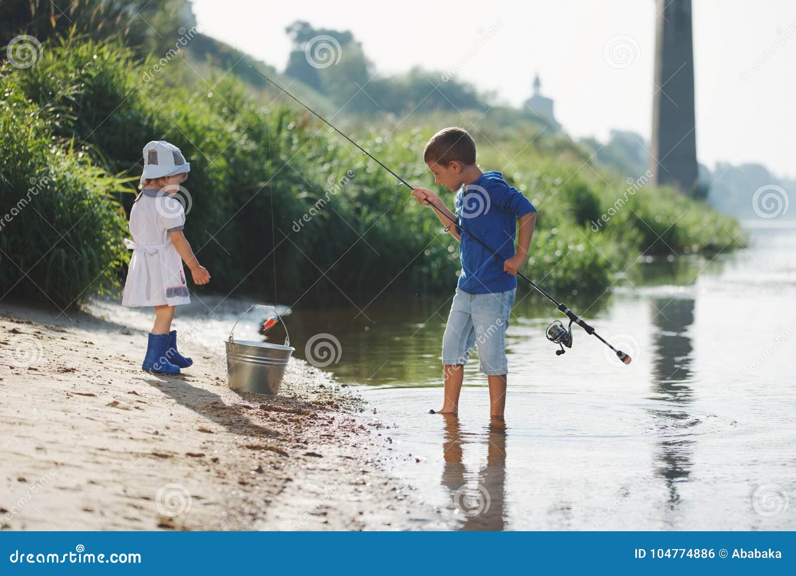 555 Little Boy Holding Fishing Rod Stock Photos - Free & Royalty-Free Stock  Photos from Dreamstime