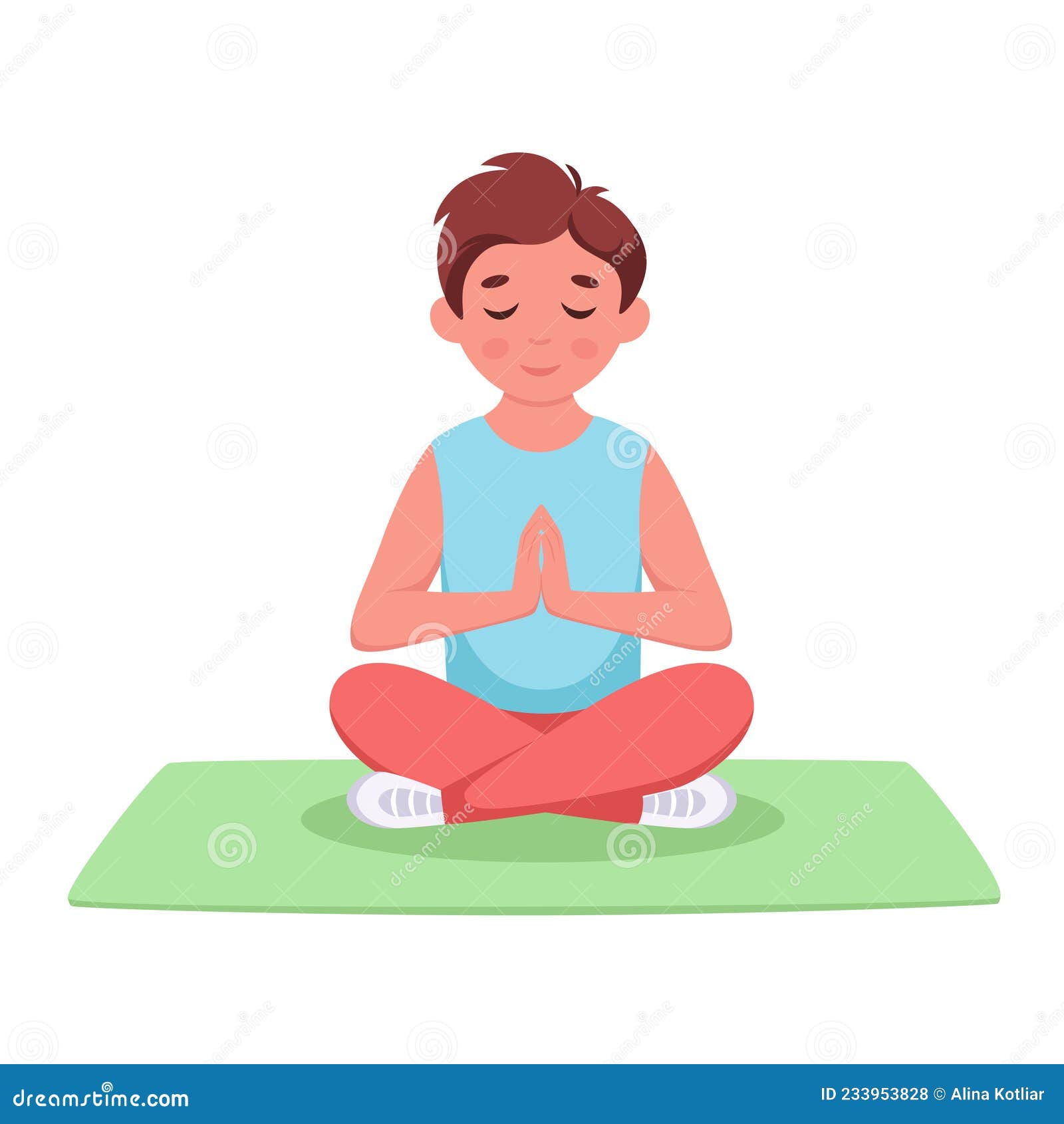 Woman Sitting in Lotus Pose and Meditating with Open Hands. Yoga Female  Practicing Yoga Meditation Exercise on the Mat Stock Image - Image of back,  sport: 237492483