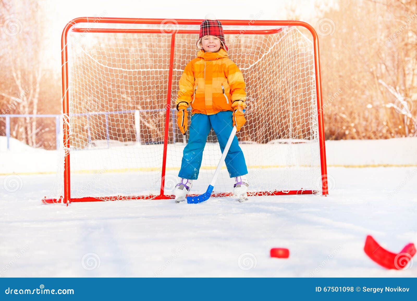 Hockey Boy Stand In