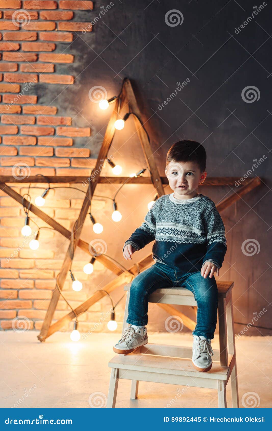 Little Boy Sitting on a Chair Stock Image - Image of smile, hands: 89892445