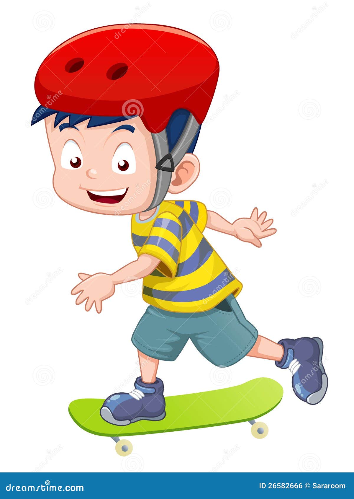 Little boy skateboarding stock vector. Illustration of play - 26582666, image size:1200x1690