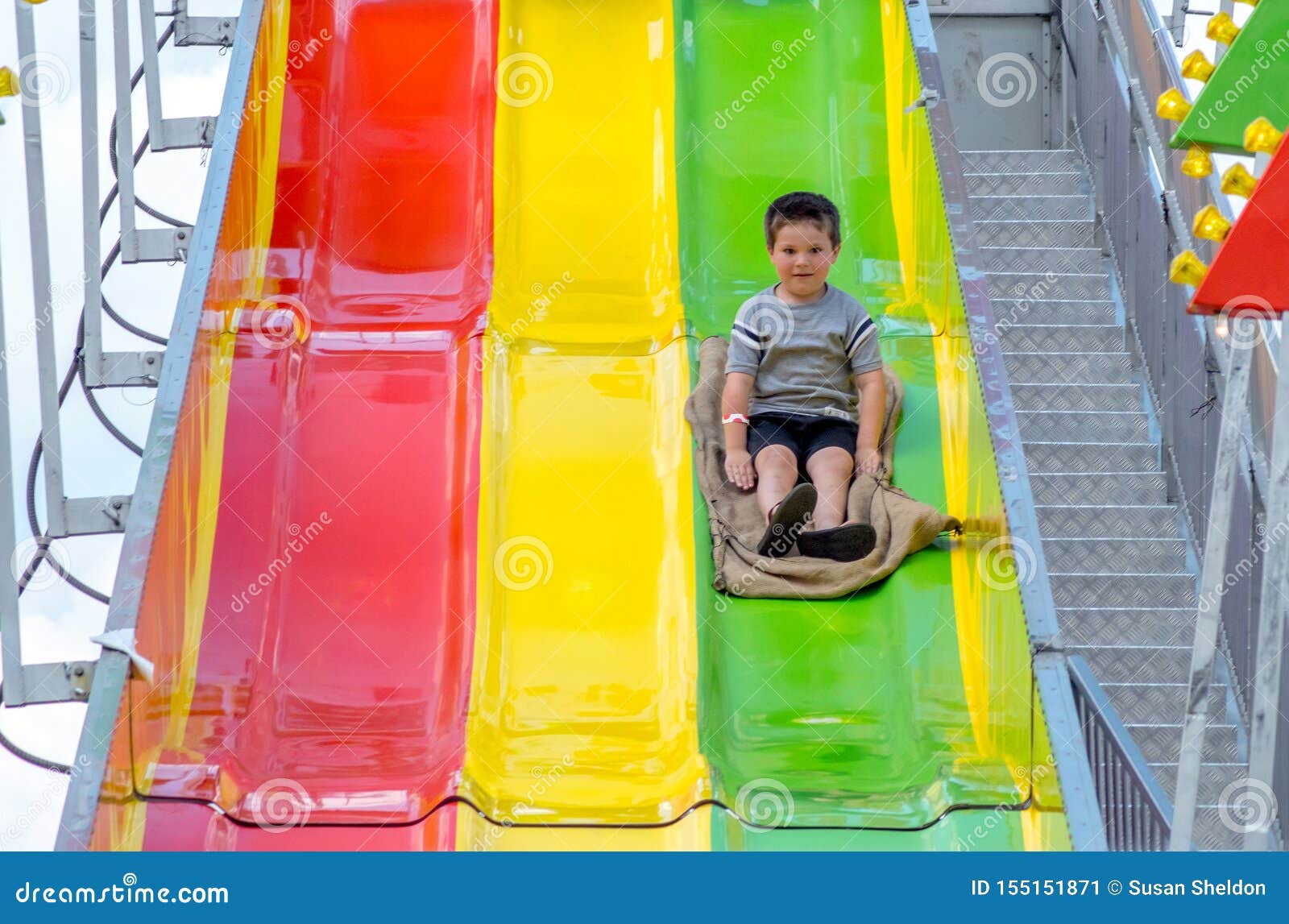 slip and slide not slippery
