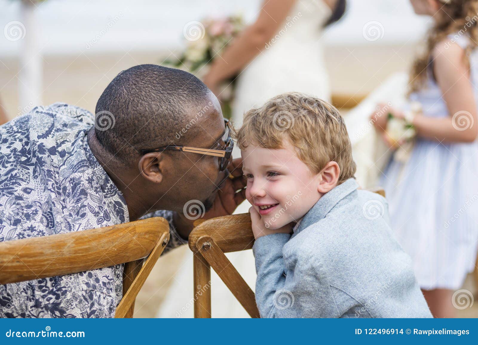 Little Boy at a Wedding Ceremony Stock Photo Image of little