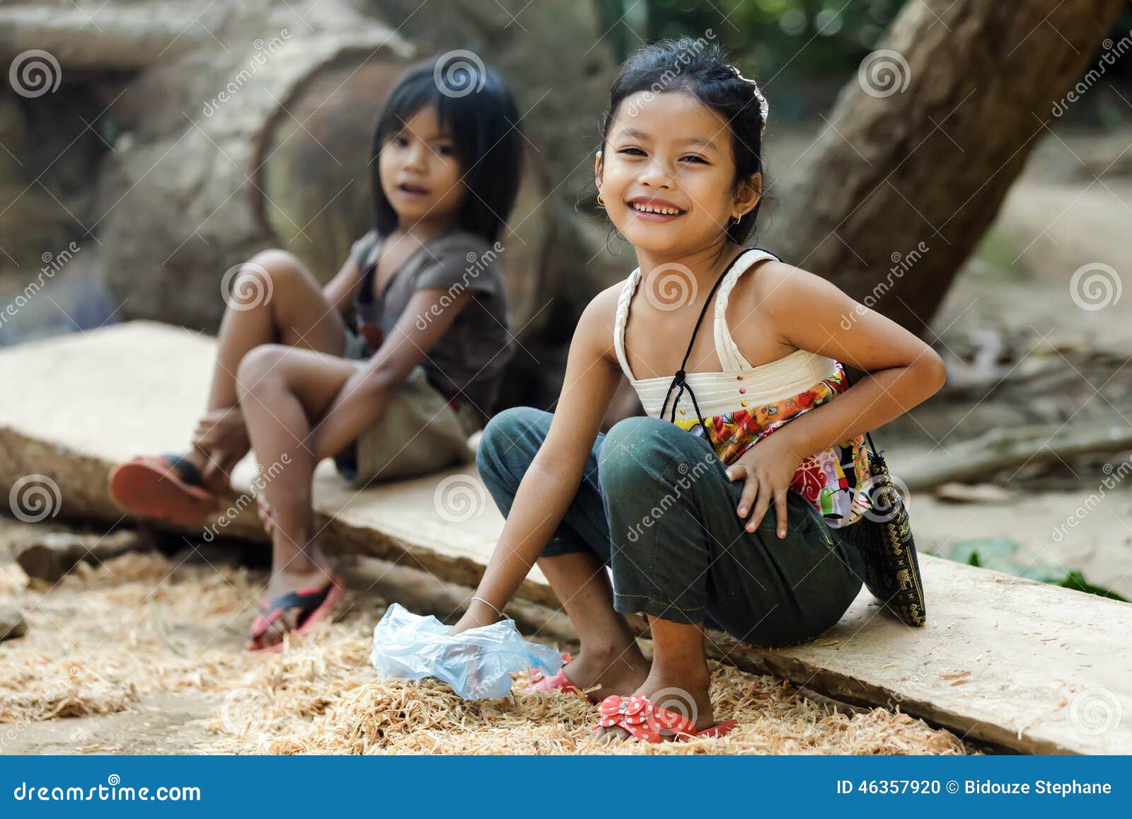 Cambodian Little Girls