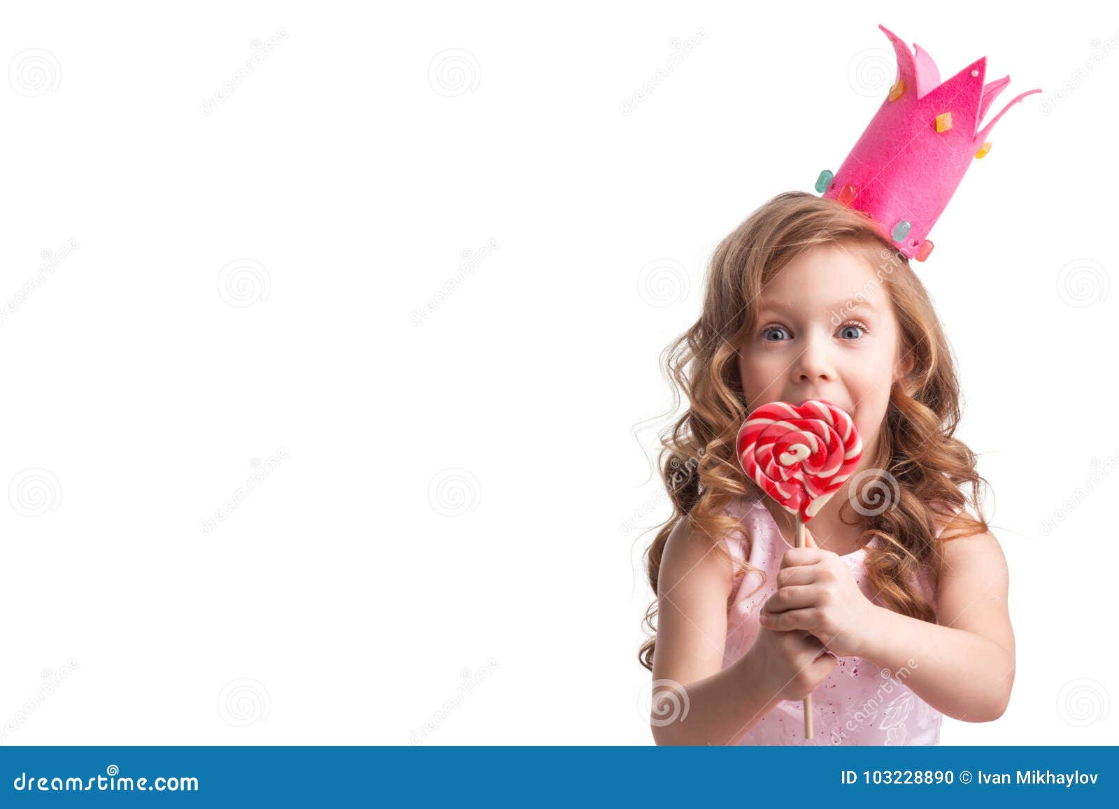 Little candy princess stock photo. Image of sugar, pink - 103228890