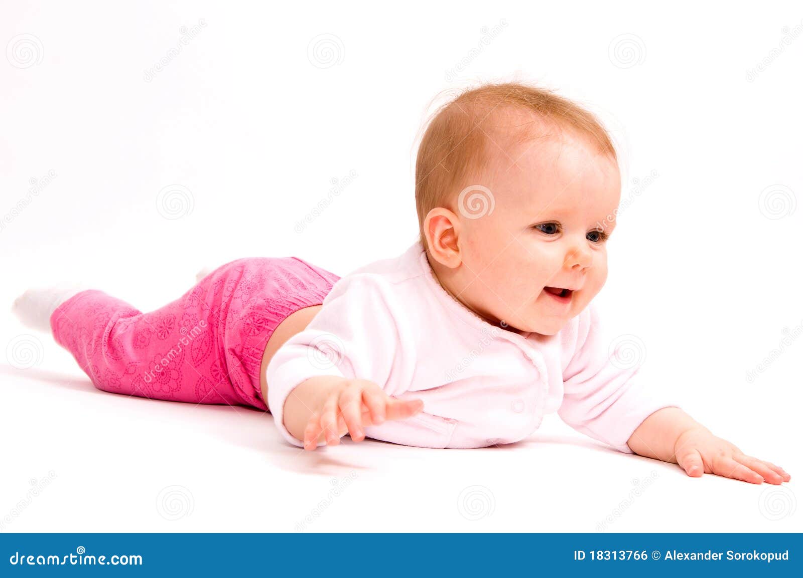 Little child baby laughing stock photo. Image of expression 18313766