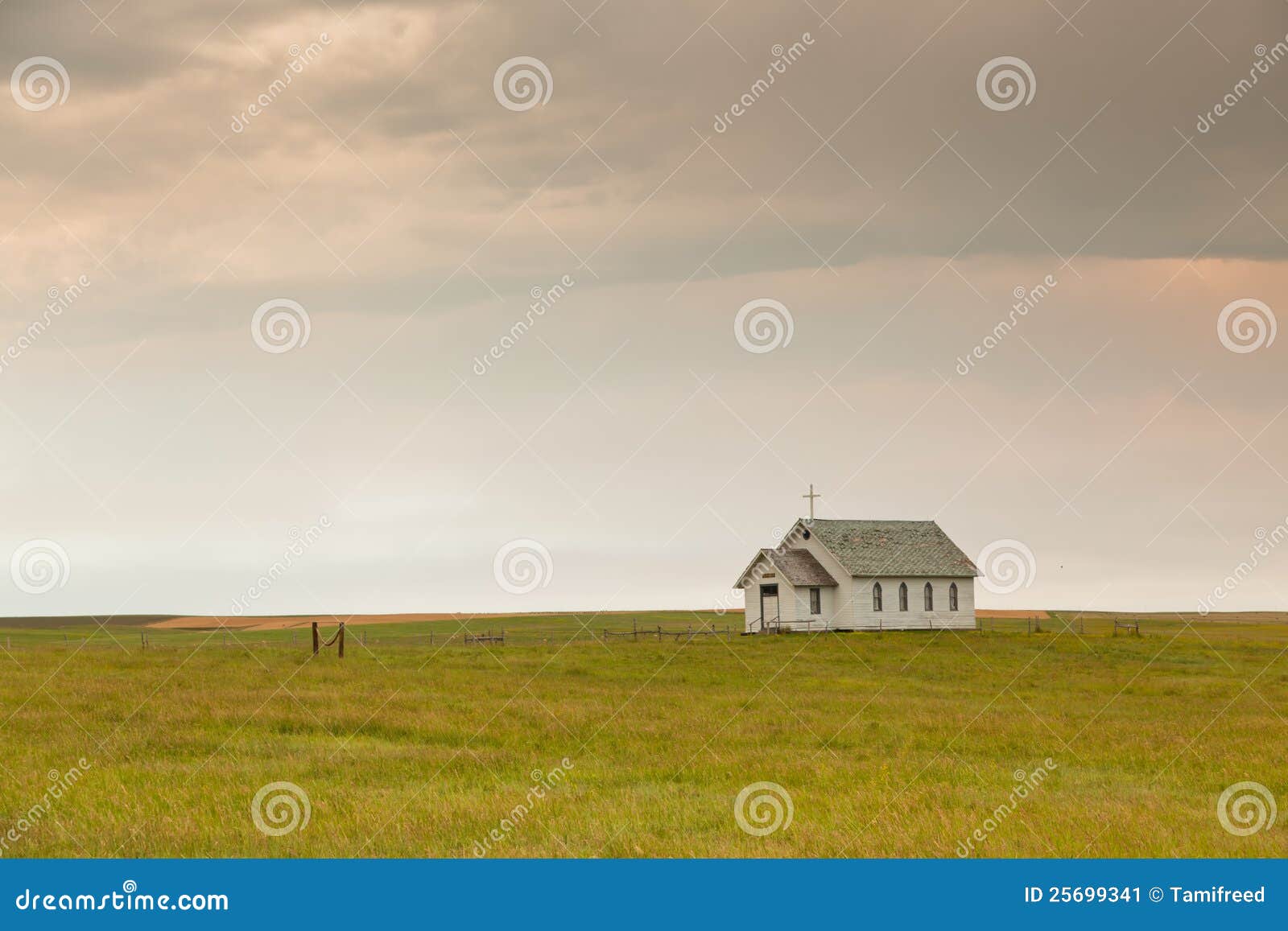 little church on the prairie