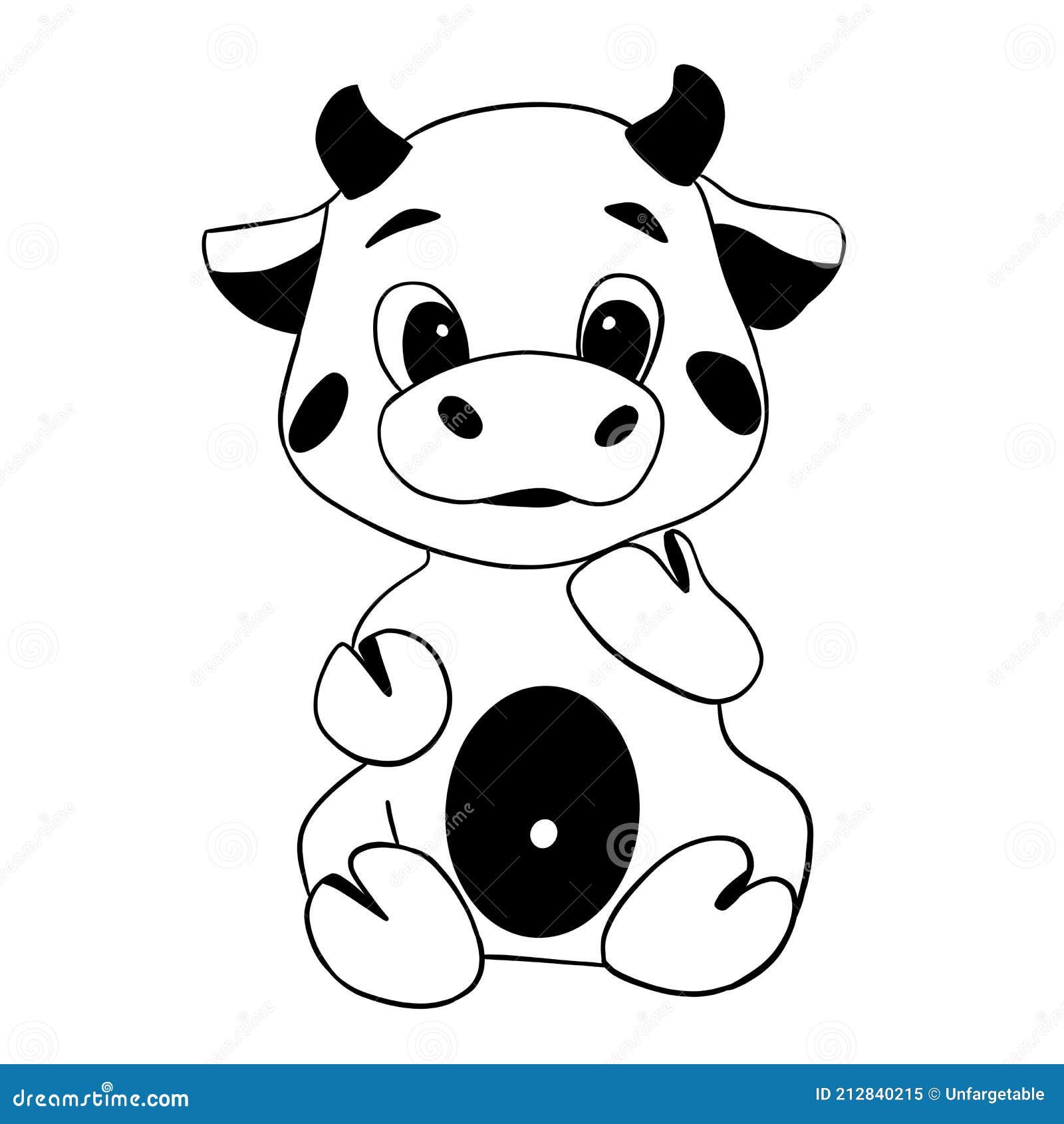 15,634 Cow Calf Drawing Images, Stock Photos & Vectors | Shutterstock