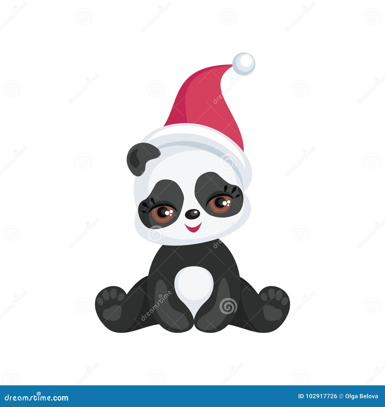 Little cute panda stock vector. Illustration of little - 102917726