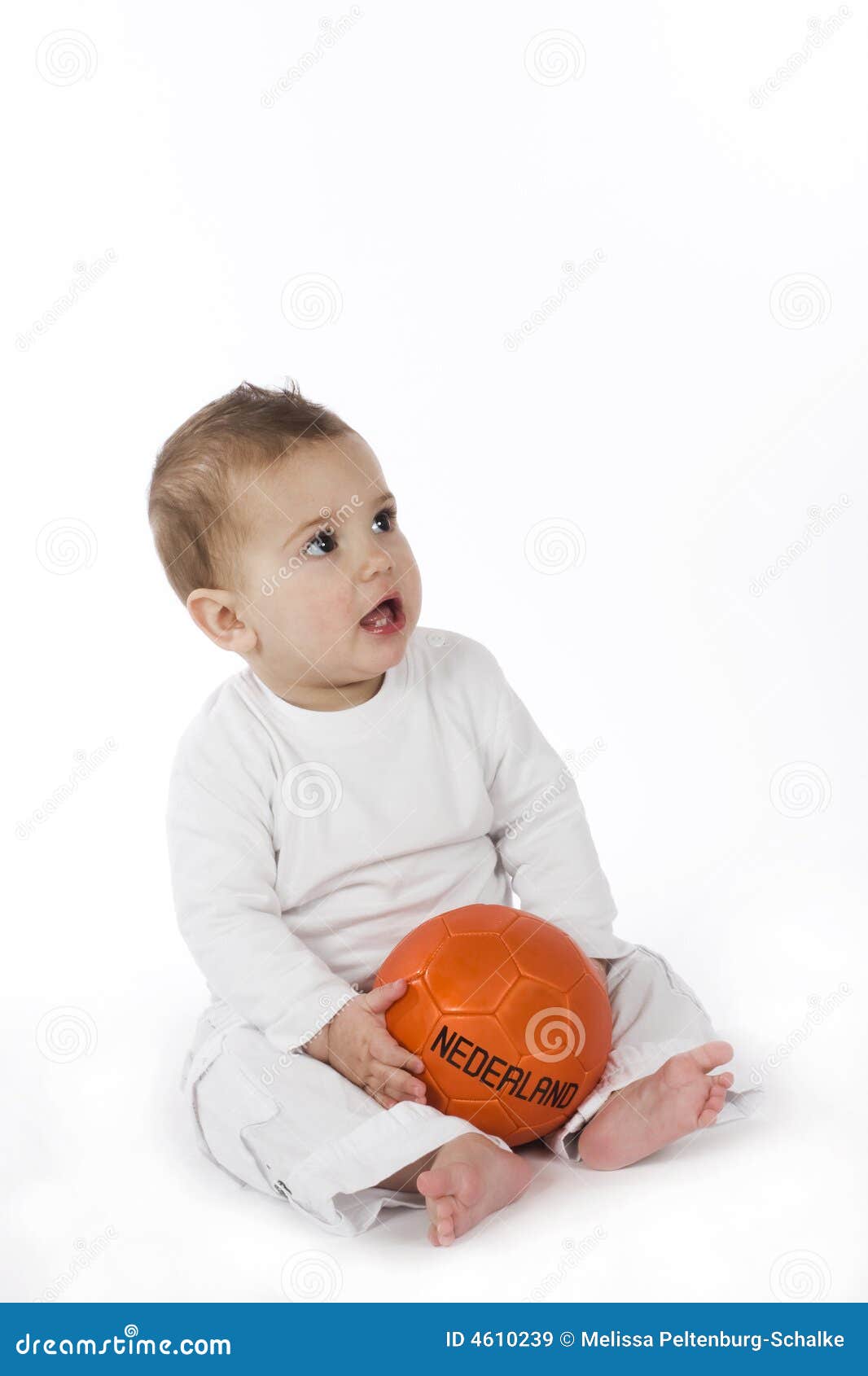 Little football fan stock image. Image of toddler, holland 4610239
