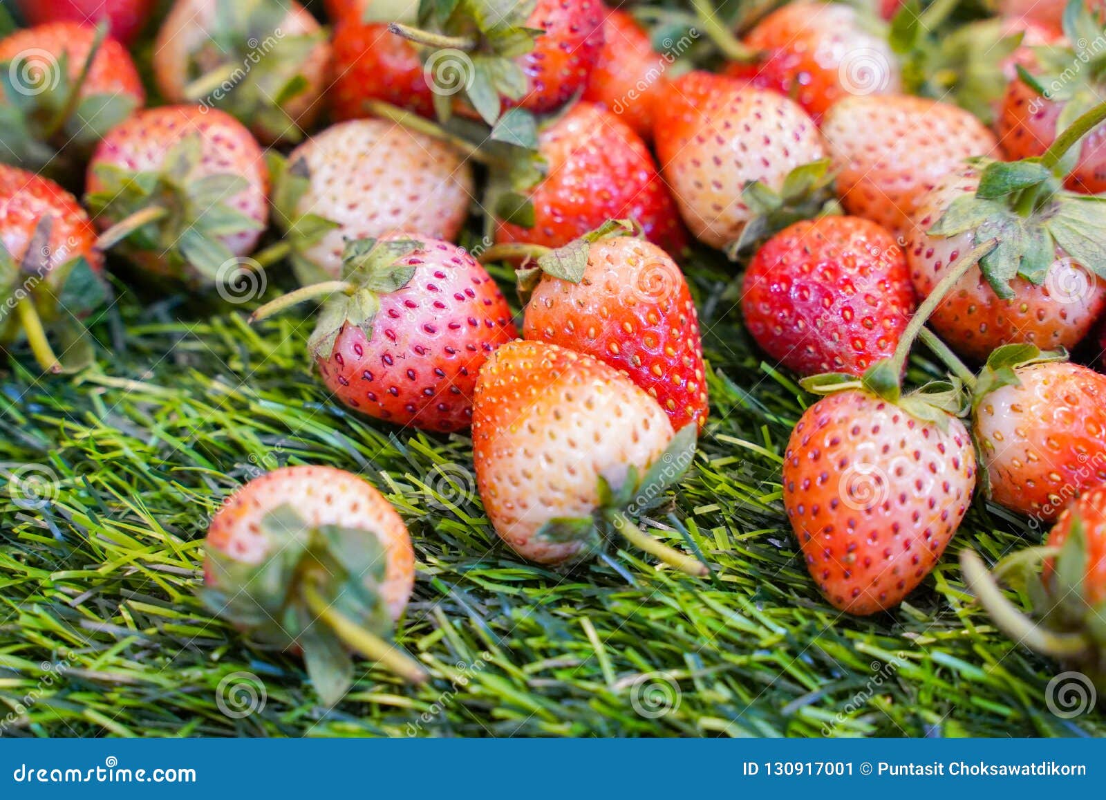 Little Fresh Strawberry in Fruit Market Stock Image Image of fresh